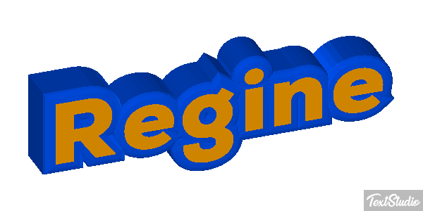 Régine Текстовый эффект