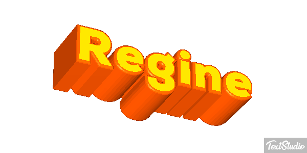 Régine Текстовый эффект