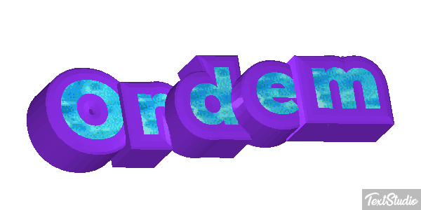 Ordem Текстовый эффект