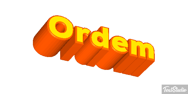 Ordem Текстовый эффект