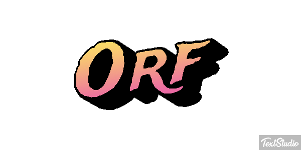 Orf Tekst effect