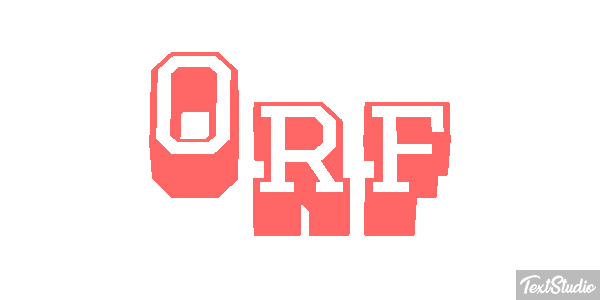 Orf Tekst effect