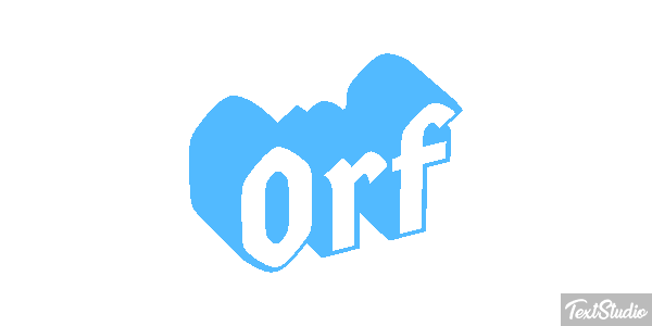Orf Tekst effect