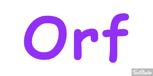 Orf Tekst effect