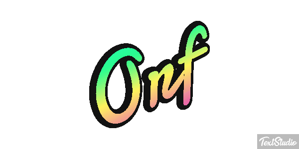Orf Tekst effect
