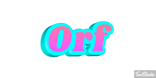 Orf Tekst effect