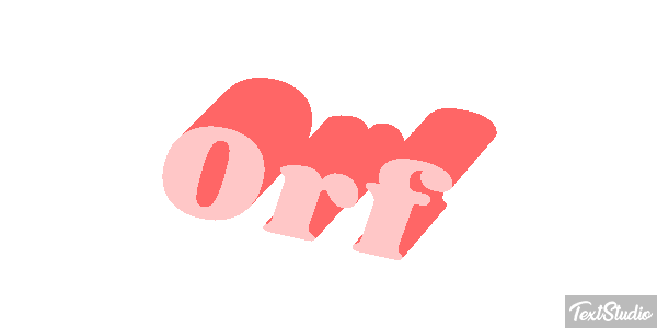 Orf Tekst effect