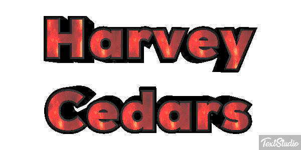 Harvey Cedars テキスト効果