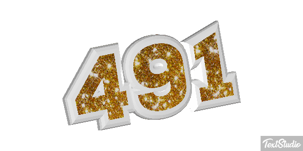 491 Text effect