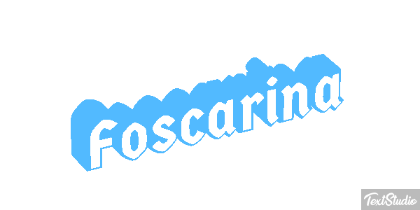Foscarina Tekst effect