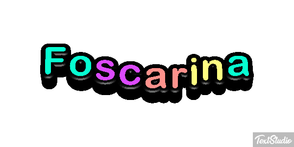 Foscarina Tekst effect