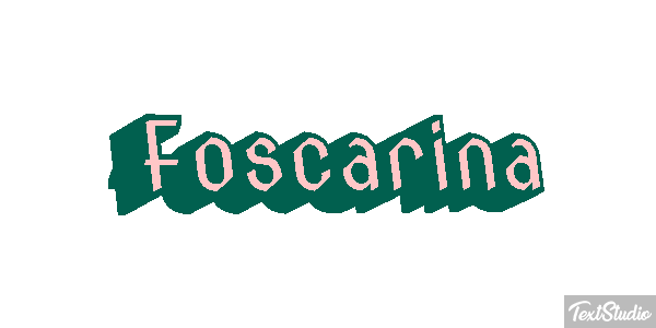 Foscarina Tekst effect