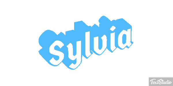 Sylvia Text effect