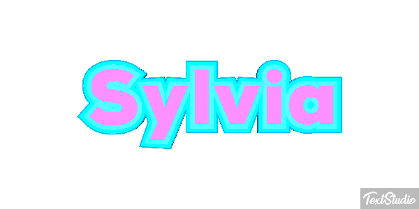 Sylvia Text effect