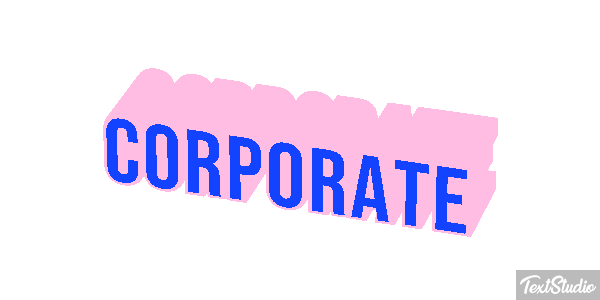 Corporate Effetto testo