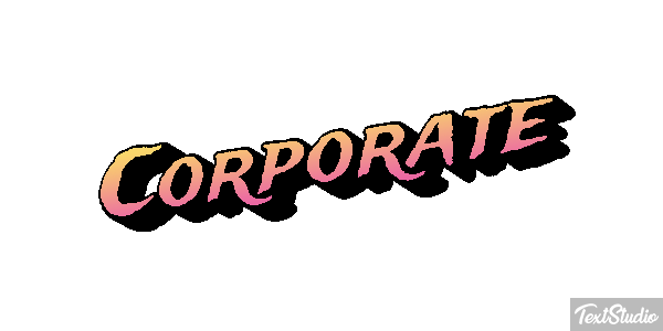 Corporate Effetto testo