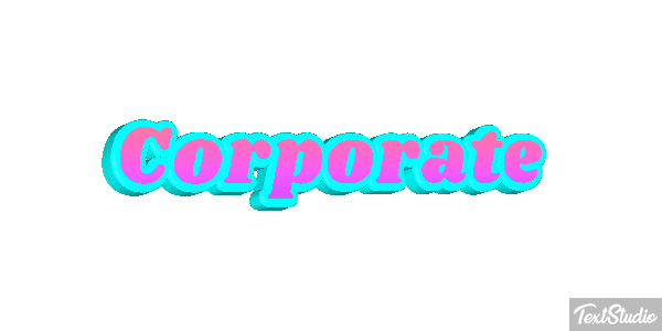 Corporate Effetto testo