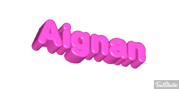 Aignan Texteffekt