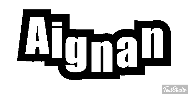 Aignan Texteffekt