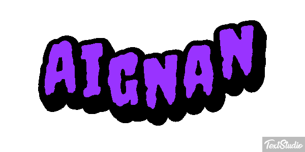 Aignan Texteffekt