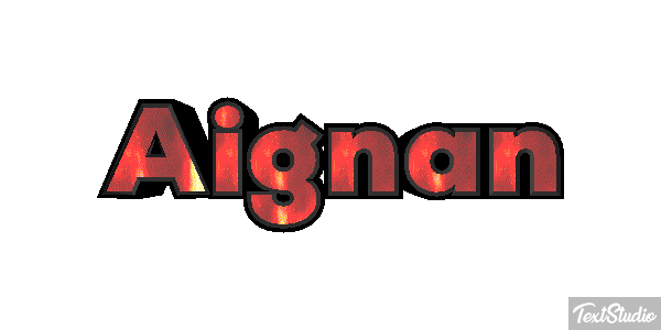 Aignan Texteffekt
