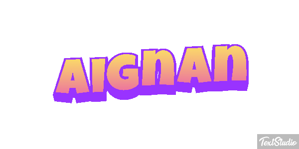 Aignan Texteffekt