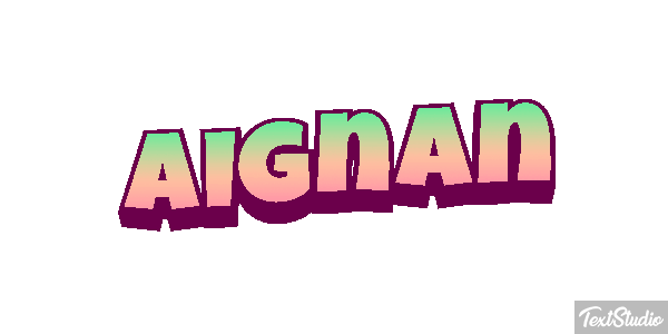 Aignan Texteffekt