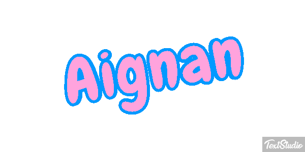 Aignan Texteffekt