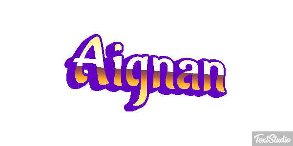 Aignan Texteffekt
