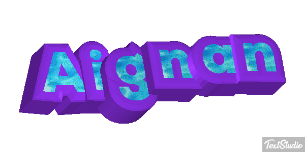Aignan Texteffekt