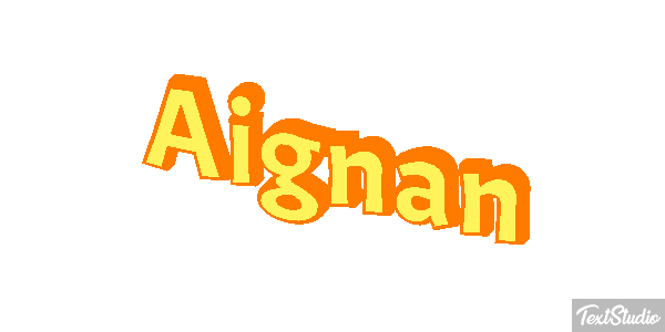 Aignan Texteffekt