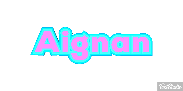 Aignan Texteffekt