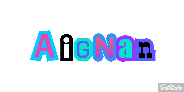 Aignan Texteffekt