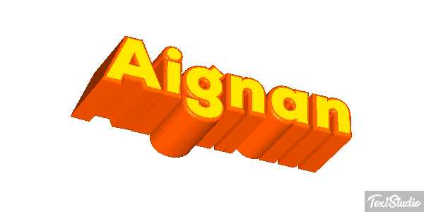 Aignan Texteffekt