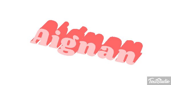 Aignan Texteffekt