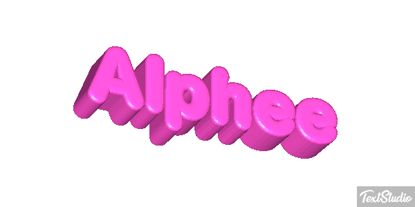 Alphée Effet de texte