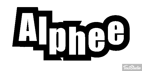 Alphée Effet de texte