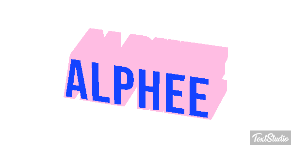 Alphée Effet de texte