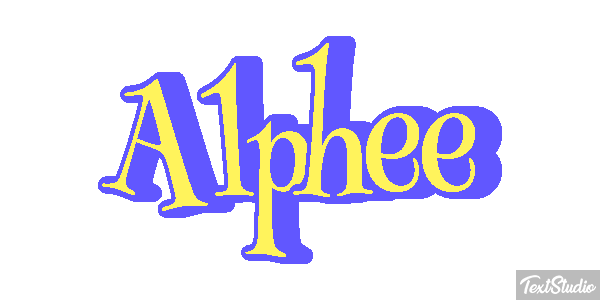Alphée Effet de texte