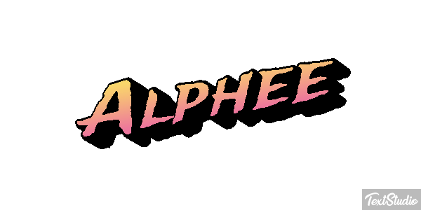 Alphée Effet de texte