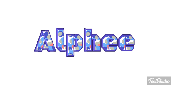 Alphée Effet de texte