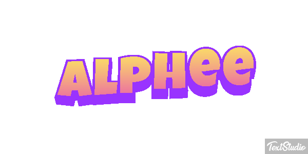 Alphée Effet de texte