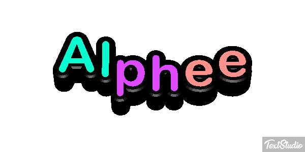 Alphée Effet de texte