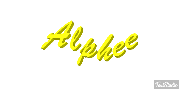 Alphée Effet de texte