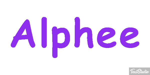 Alphée Effet de texte