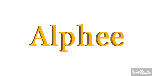 Alphée Effet de texte