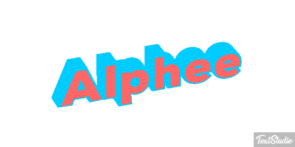 Alphée Effet de texte