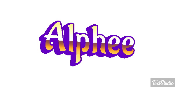 Alphée Effet de texte