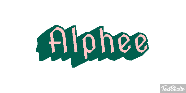 Alphée Effet de texte