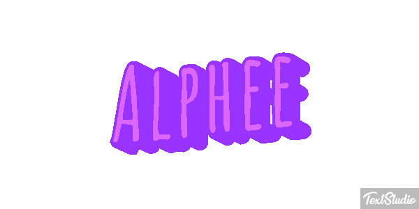 Alphée Effet de texte